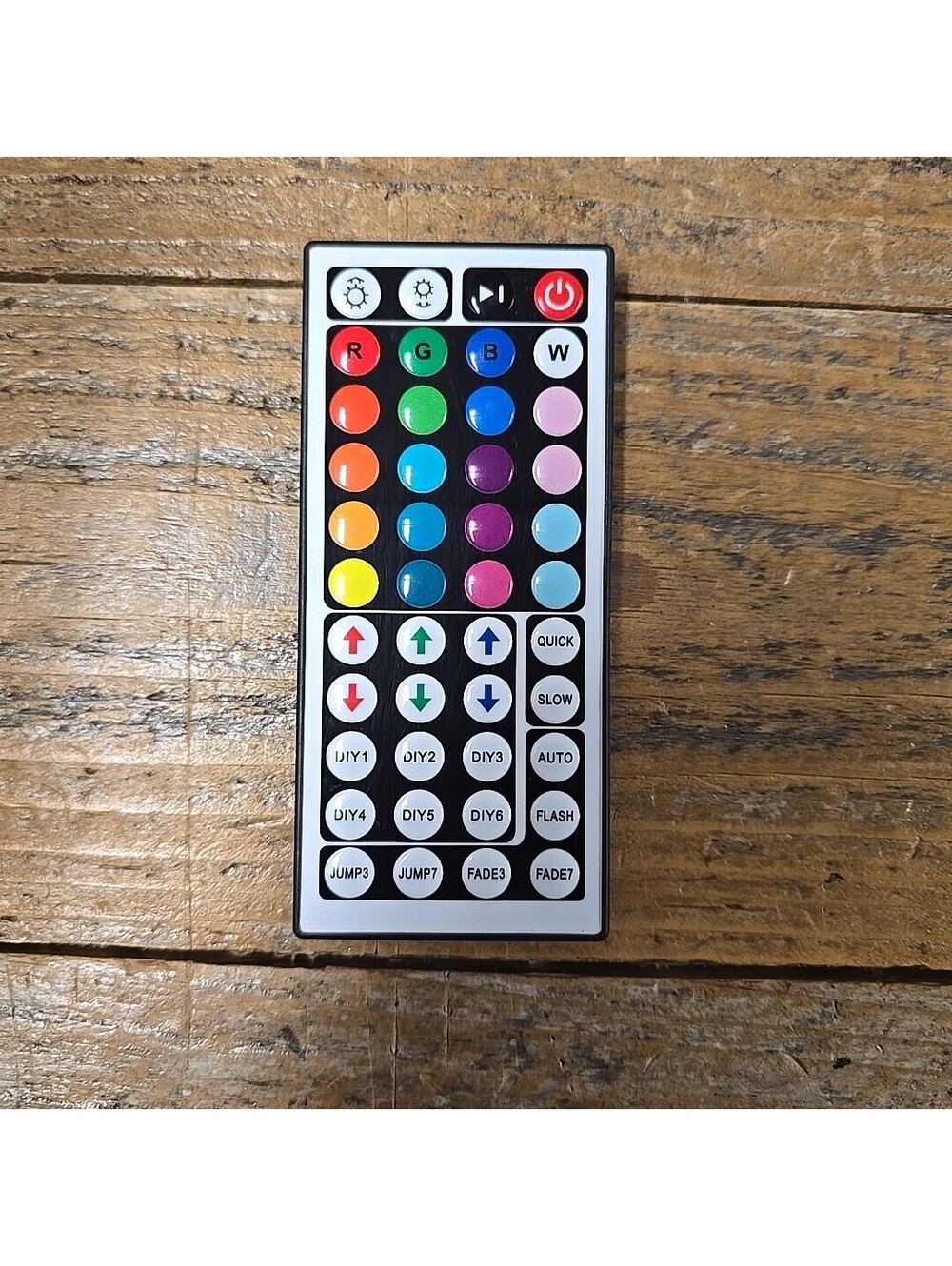 RF Remote Control for Multicolor LED Light Sound Strip w/ 44 Buttons